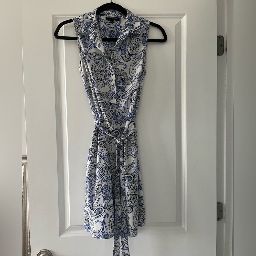 Women’s tie dress with pockets size 2